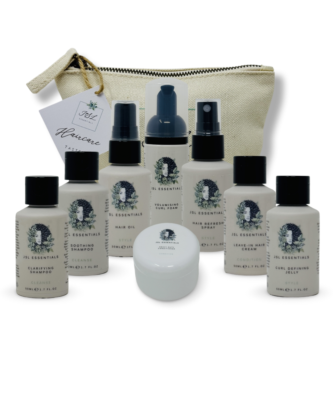 JSL Essentials Haircare Taster Kit