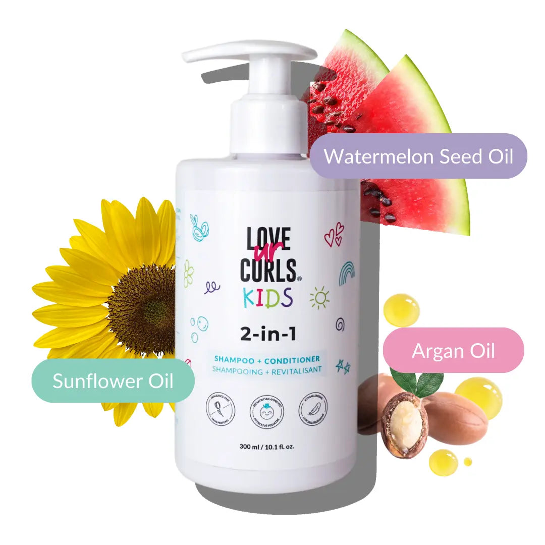 Love Ur Curls Kids 2-in-1 Shampoo and Conditioner