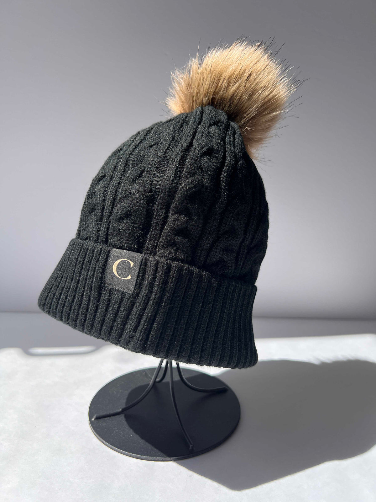 Crown & Collar Satin-Lined Toque