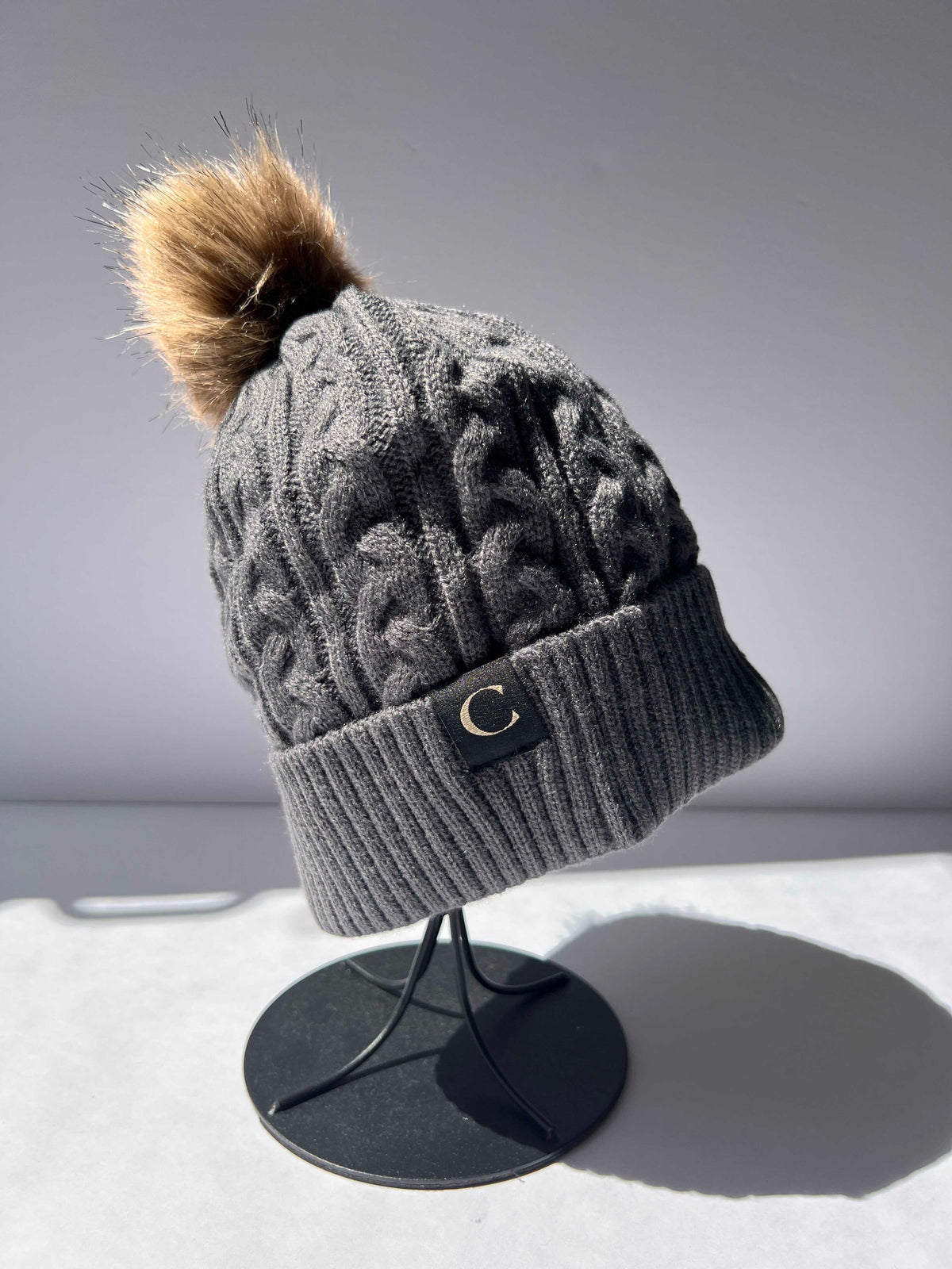 Crown & Collar Satin-Lined Toque
