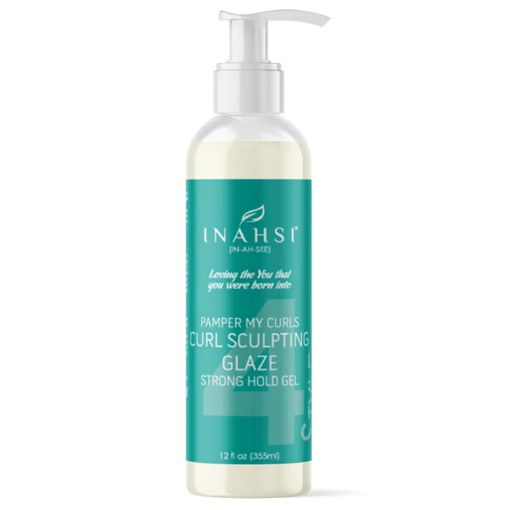 Pamper My Curls Curl Sculpting Glaze Strong Hold Gel
