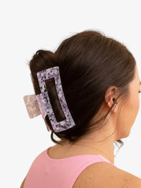 Purple Claw Clip