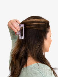 Purple Claw Clip