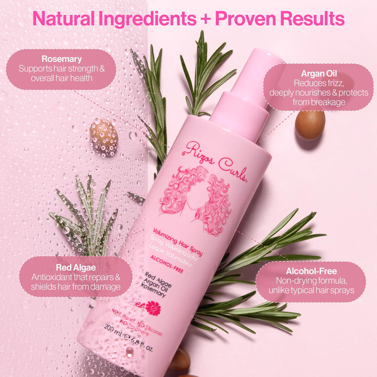 Alcohol-Free Volumising Hair Spray
