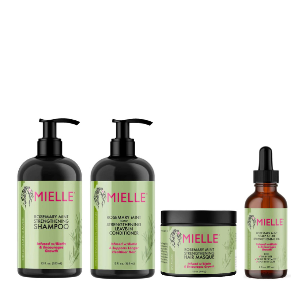 Mielle Organics Rosemary Mint Strengthening Bundle