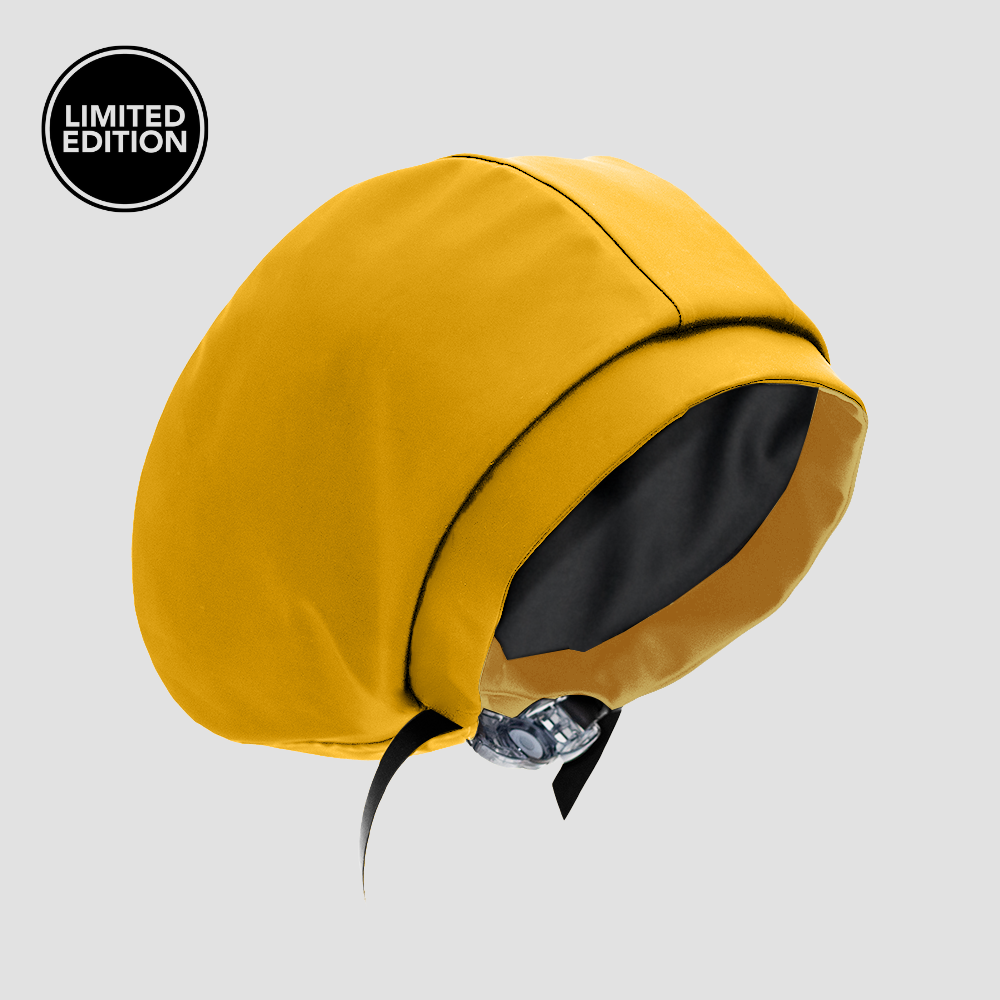 Satin-Lined Waterproof Adjustable Swim Cap