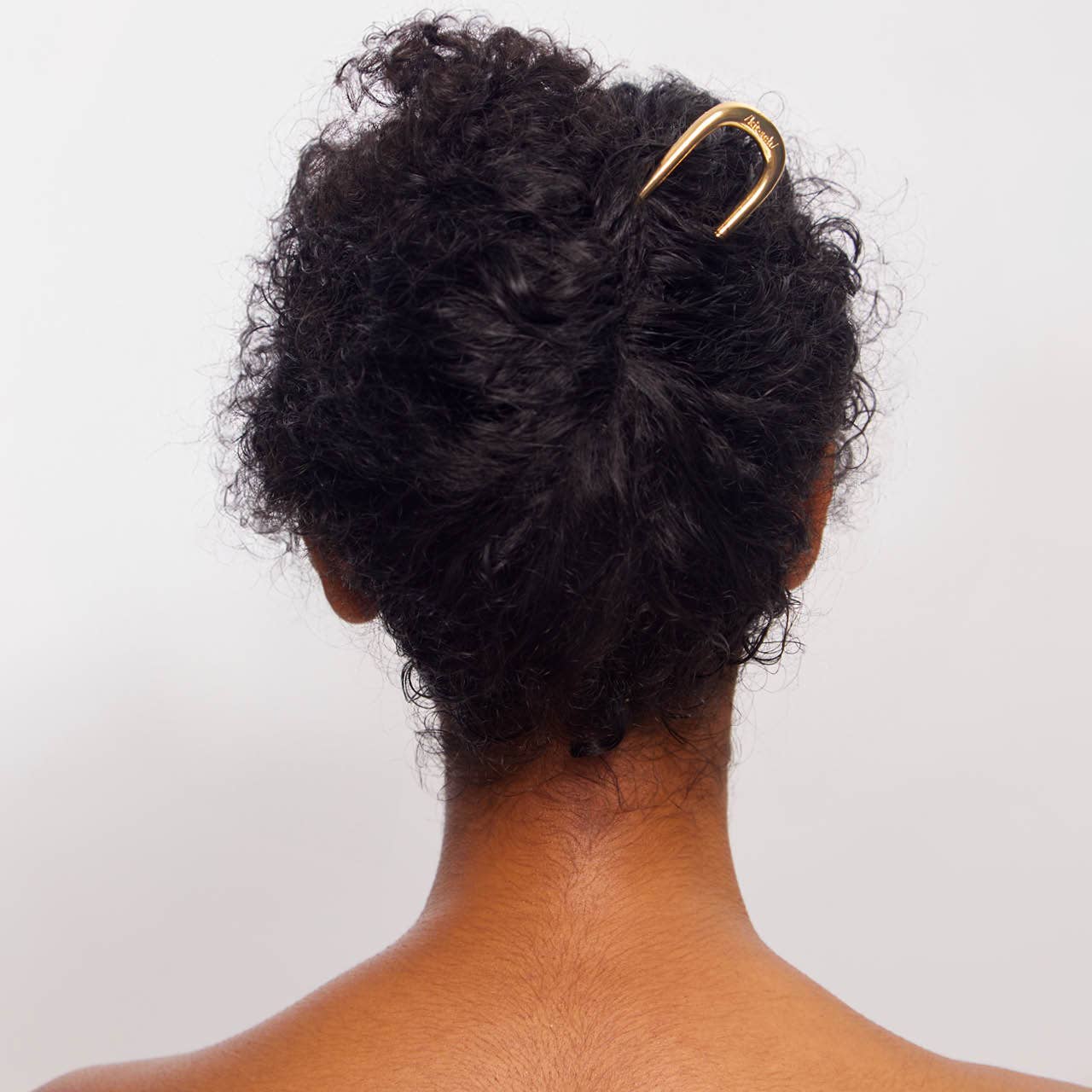 Metal Gold French Hair Pin