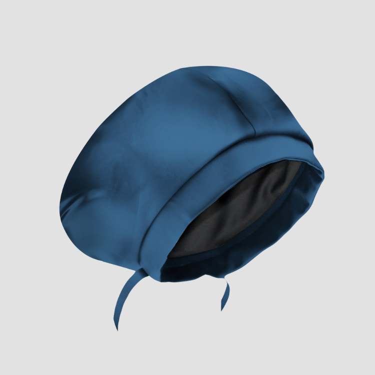 Satin-Lined Waterproof Adjustable Swim Cap