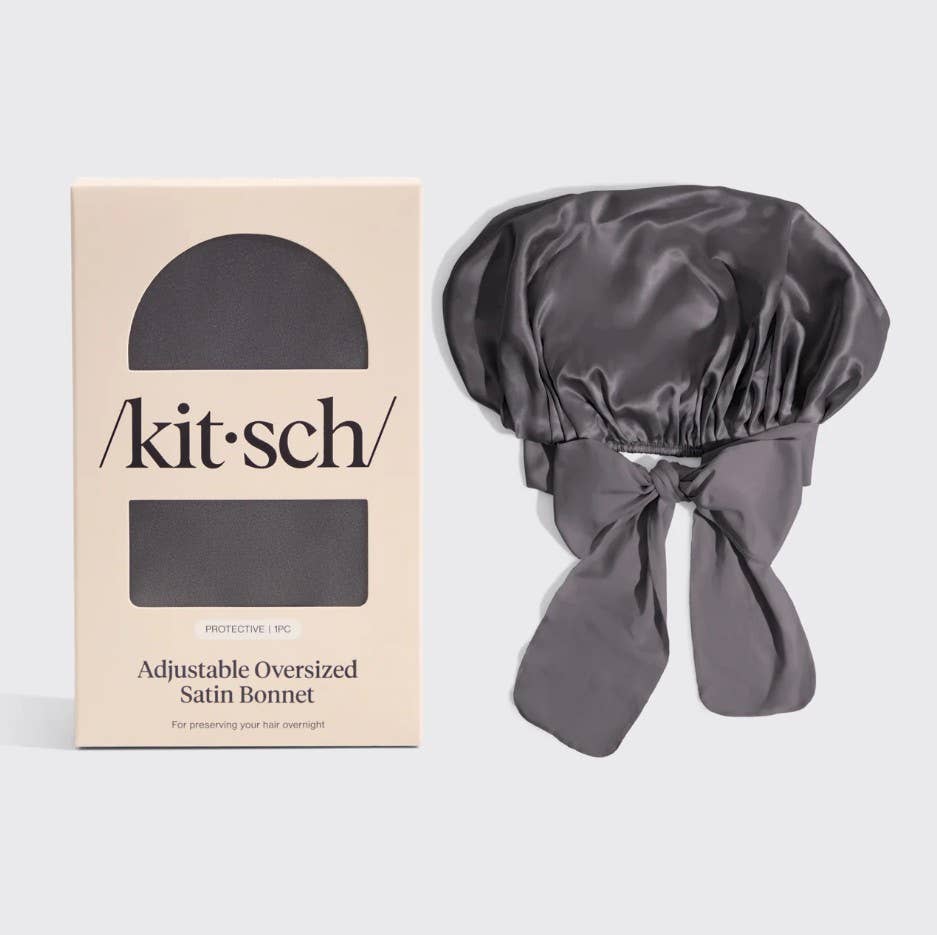 Adjustable Oversized Satin Bonnet