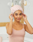 Satin Lined Flexi Shower Cap