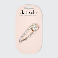 Metal Rhinestone Large Open Shape Hair Clip