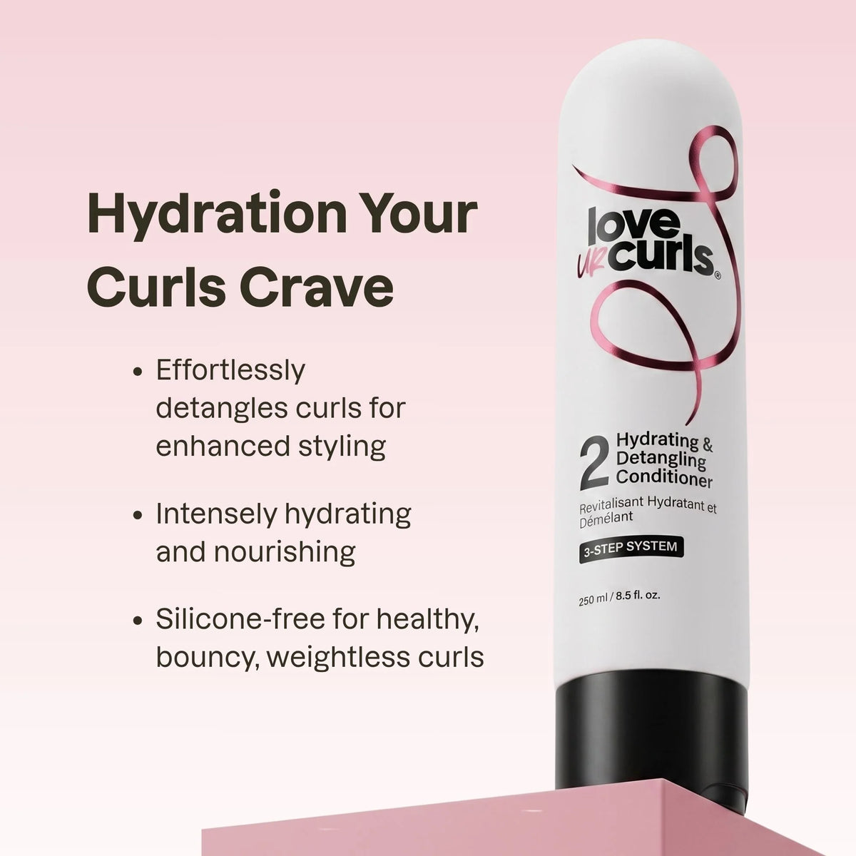 Love Ur Curls Hydrating & Detangling Silicone-Free Conditioner