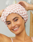 Satin Lined Flexi Shower Cap