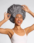 Adjustable Oversized Satin Bonnet