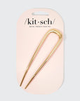 Metal Gold French Hair Pin