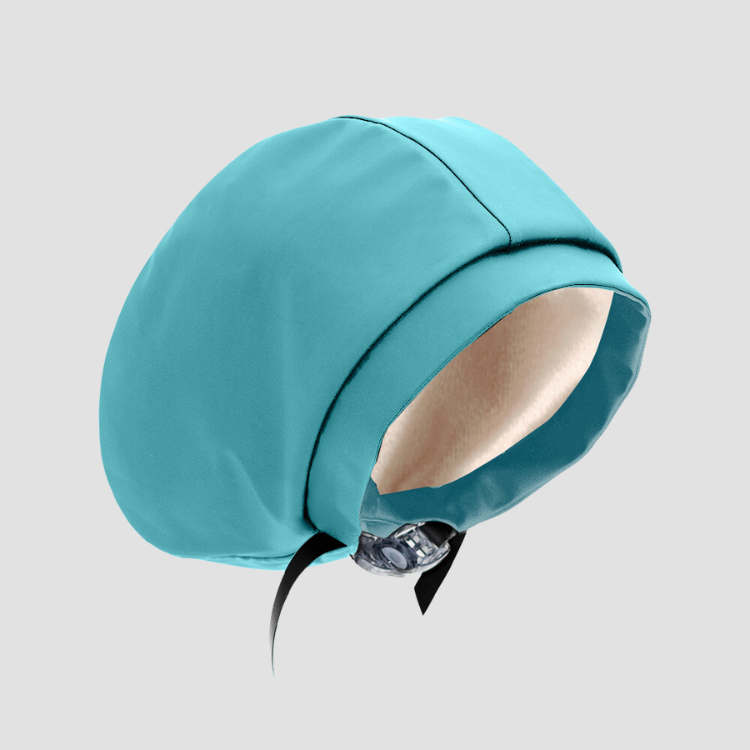 Satin-Lined Waterproof Adjustable Swim Cap
