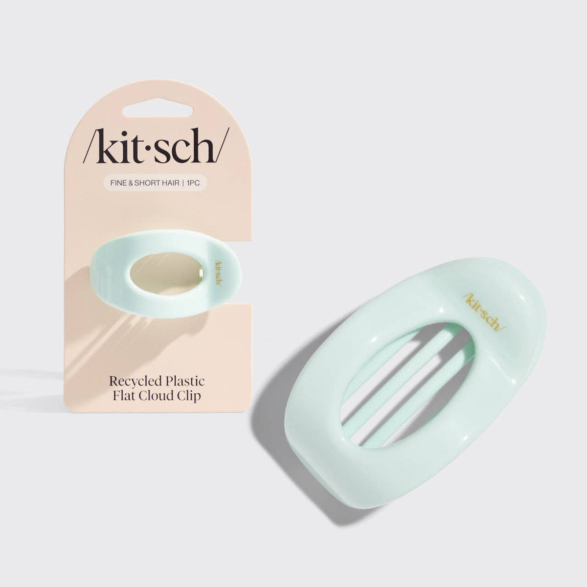 Recycled Plastic Small Flat Cloud Clip