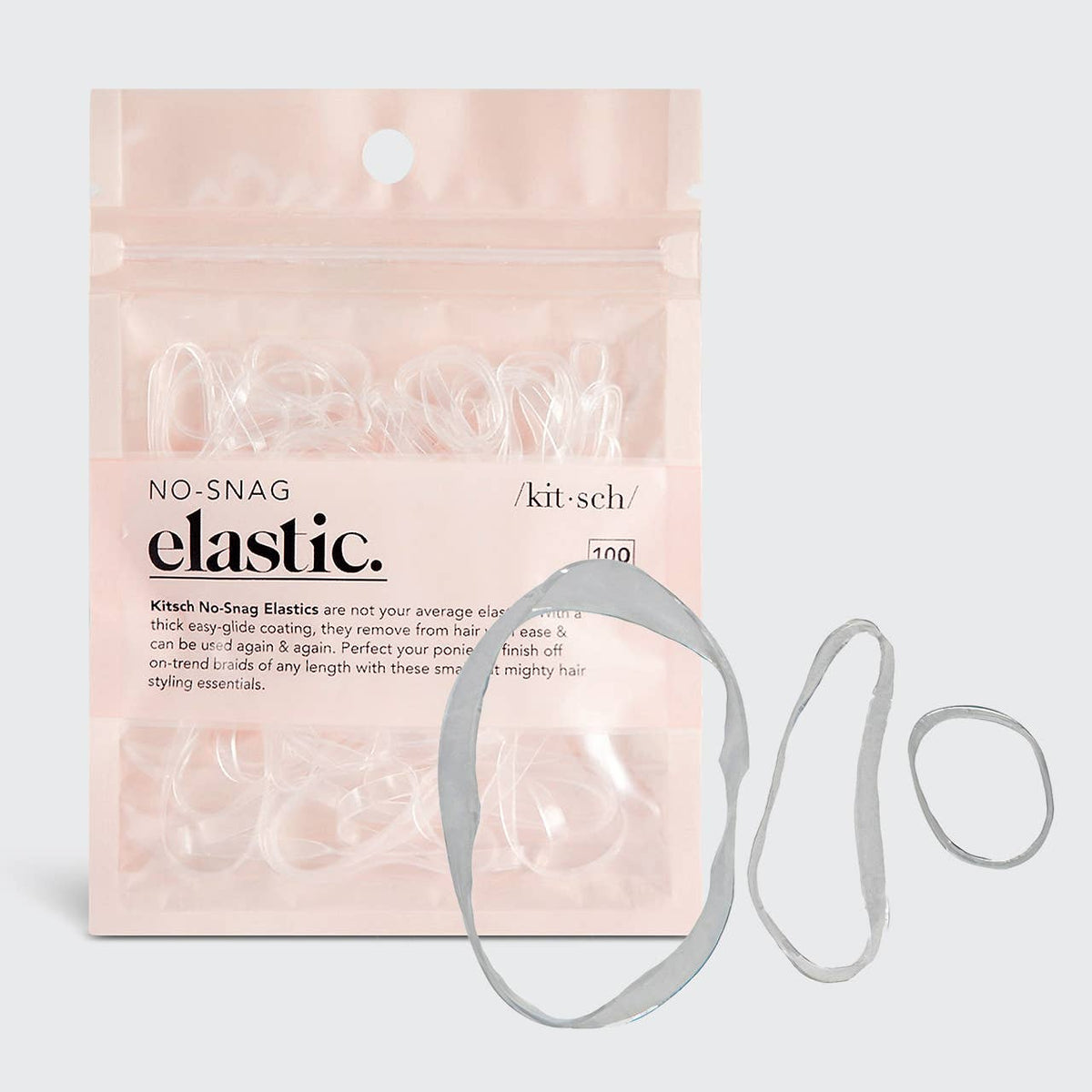 No-Snag Elastics (Clear)