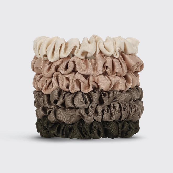 Satin Petite Scrunchies