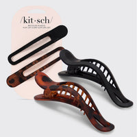 Flat Lay Curved Claw Clip