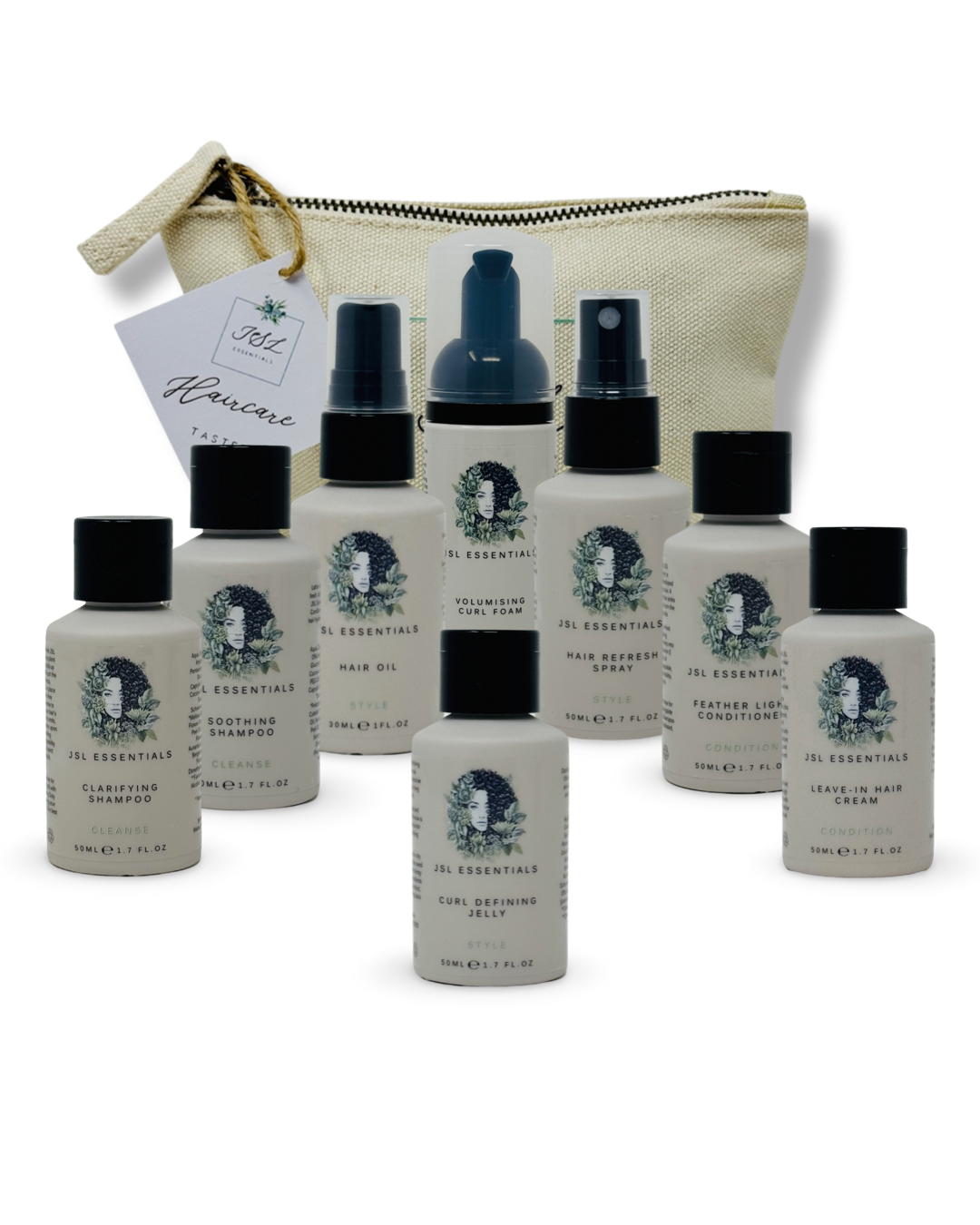 JSL Essentials Haircare Taster Kit