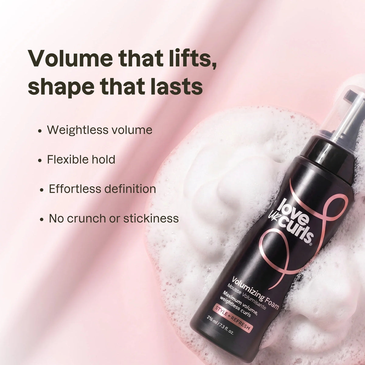 Love Ur Curls Volumizing Foam