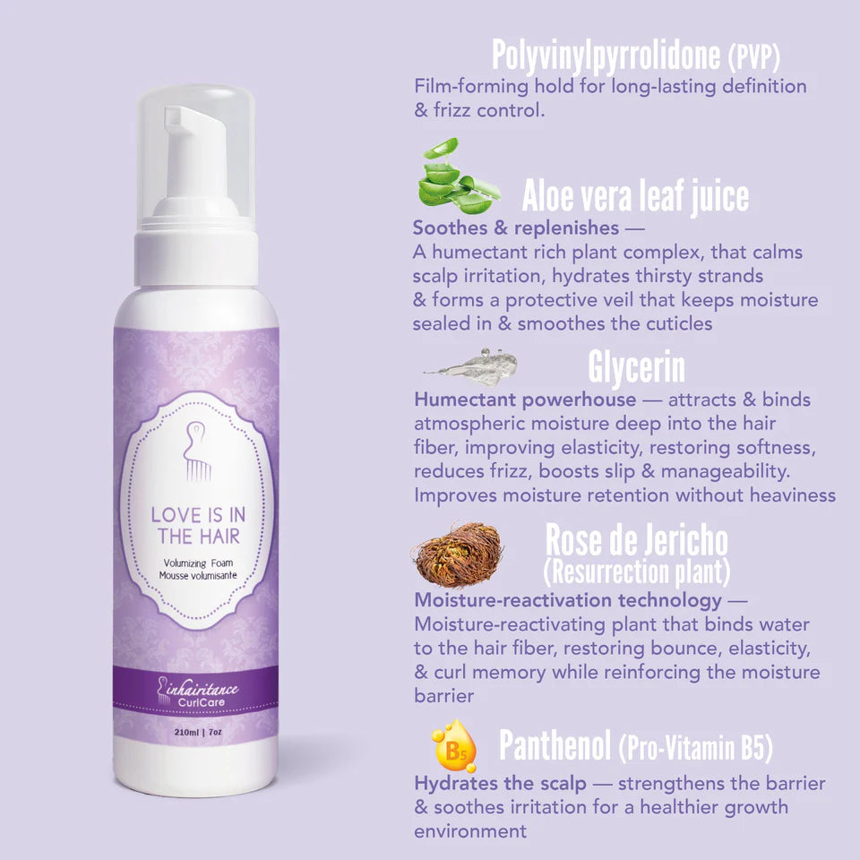 Love Is in the Hair Volumizing Foam