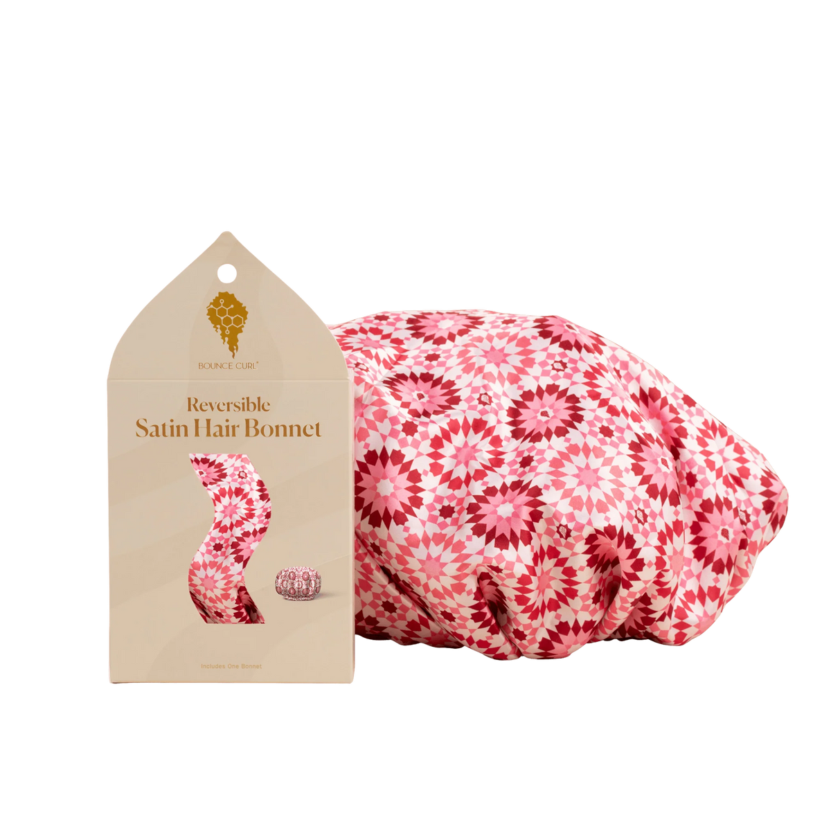 Reversible Satin Hair Bonnet