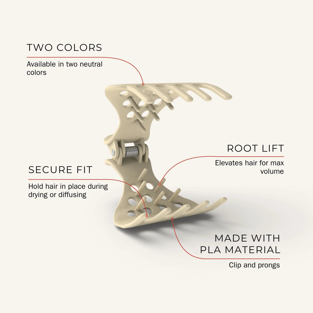 Bounce Curl Volume Root Clips