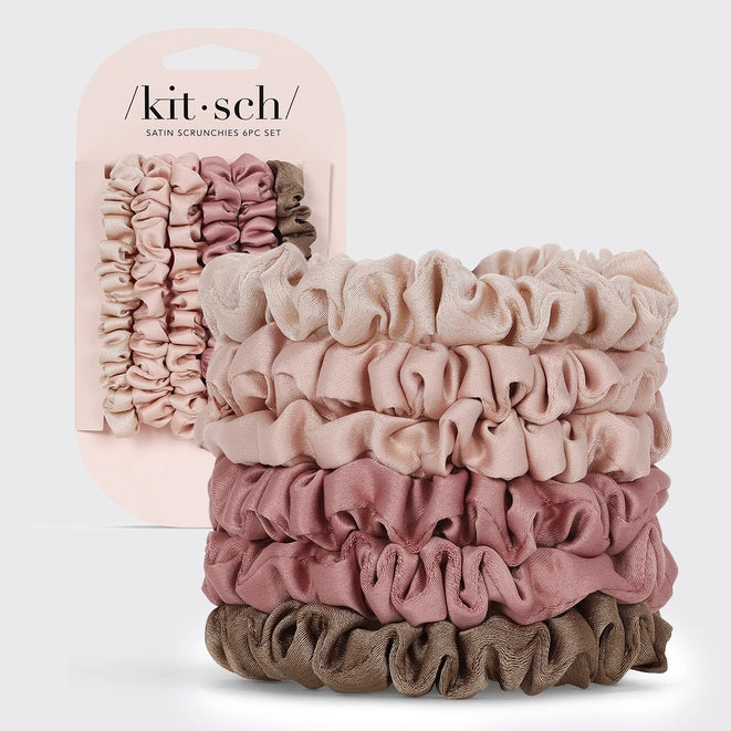 Satin Petite Scrunchies