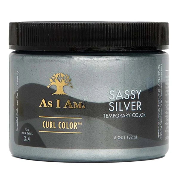 Curl Color Sassy Silver