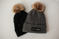 Crown & Collar Satin-Lined Toque - Grey