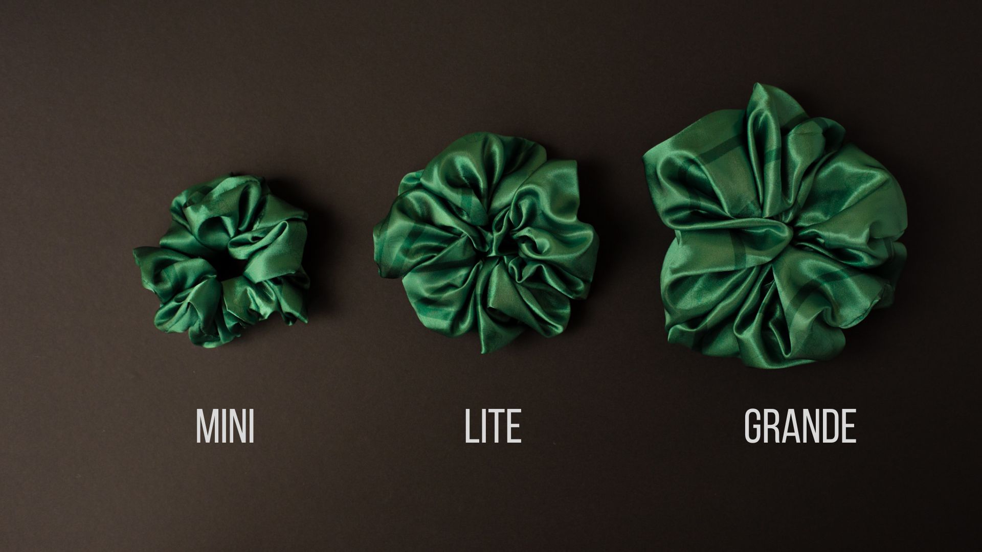 XL (Grande) Satin Scrunchie - Patterns