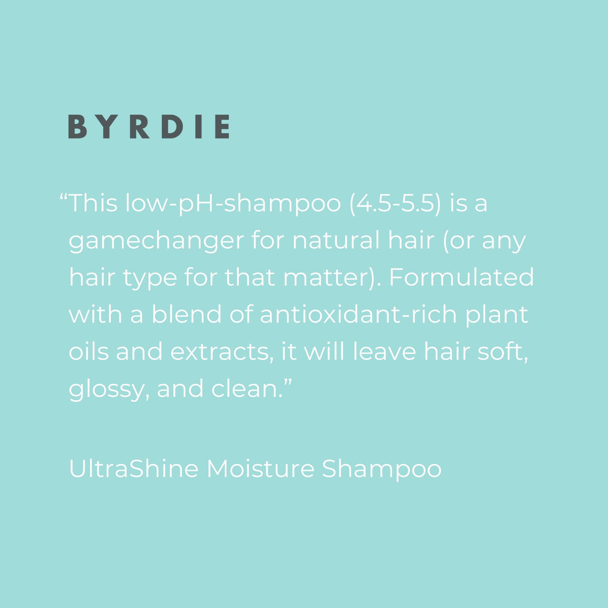 UltraShine Moisture Shampoo (Travel Size)