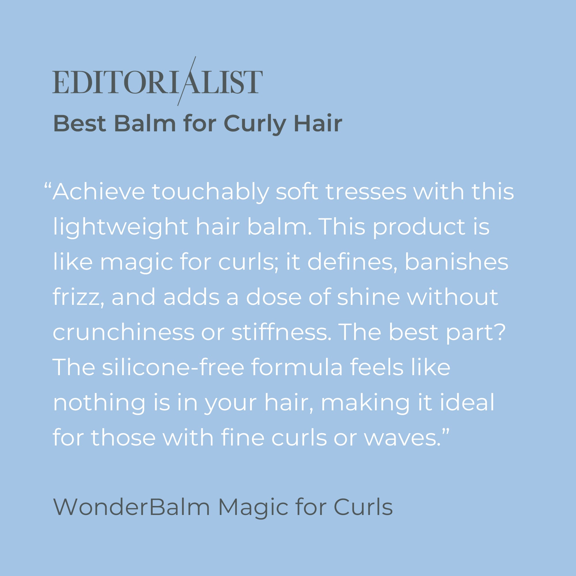 WonderBalm Magic for Curls