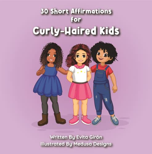 30 Short Affirmations for Curly-Haired Kids