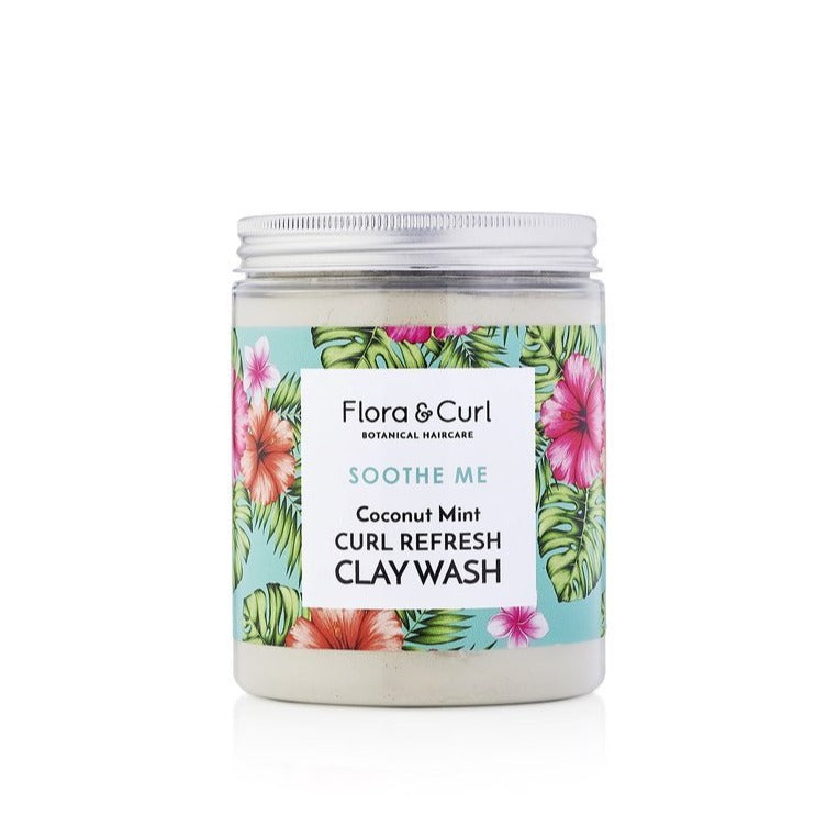 Soothe Me Coconut Mint Curl Refresh Clay Wash