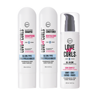 Love Ur Curls 3-Step System: Kinky Coily - Fragrance-Free