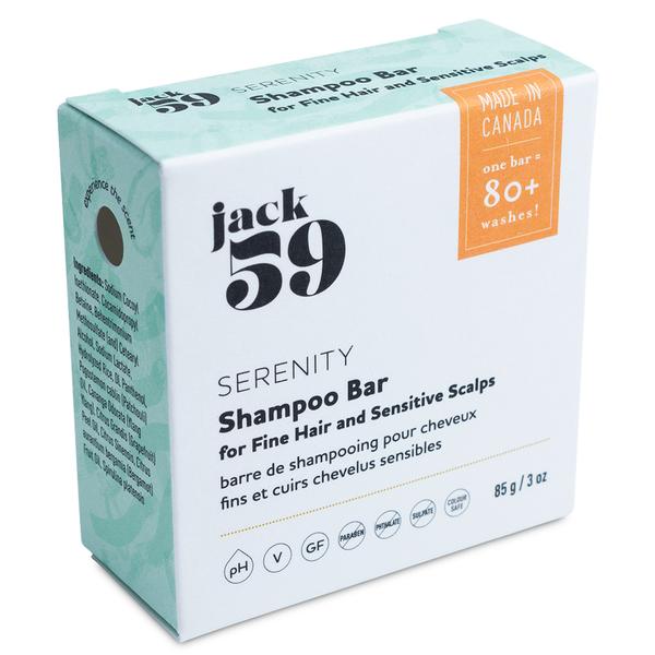 Serenity Shampoo Bar for Fine Hair and Sensitive Scalps